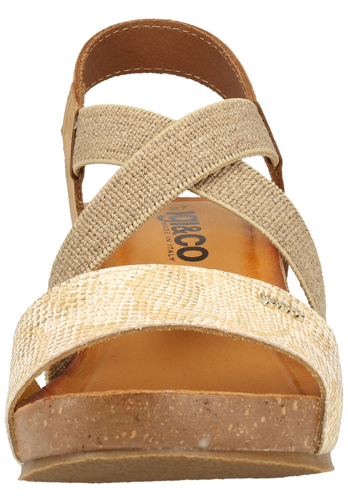 IGI&CO Sandalen Leder/Textil Platin