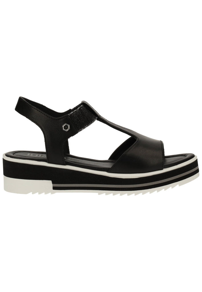 IGI&CO Sandalen Leder/Textil Schwarz
