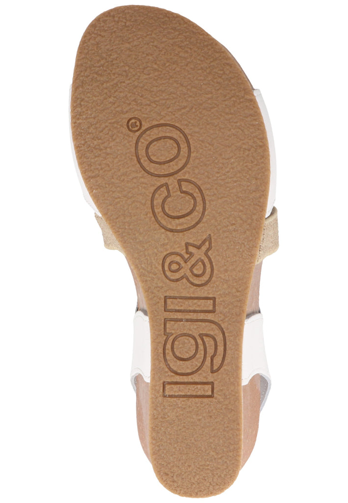 IGI&CO Sandalen Leder Weiß