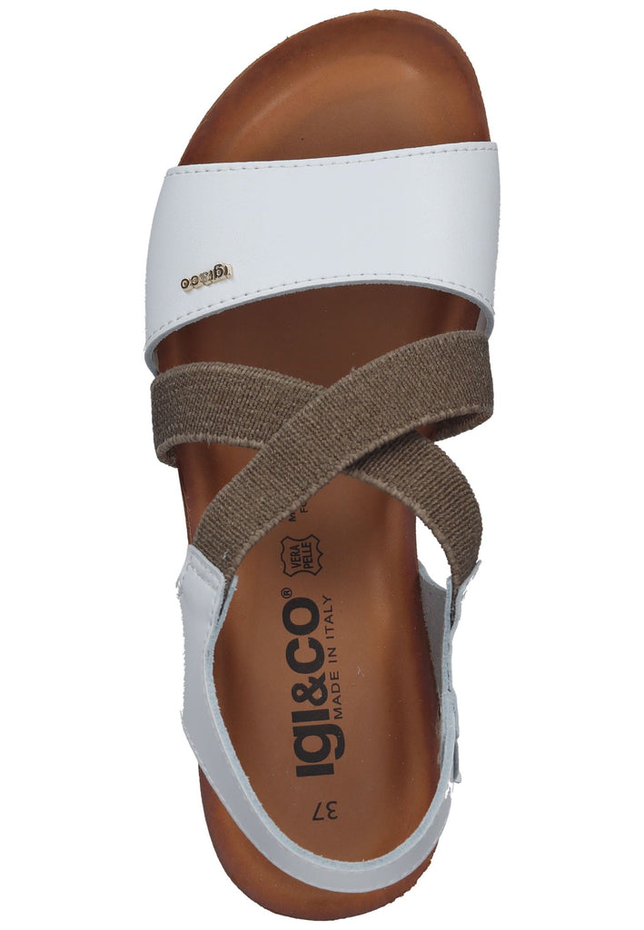 IGI&CO Sandalen Leder Weiß