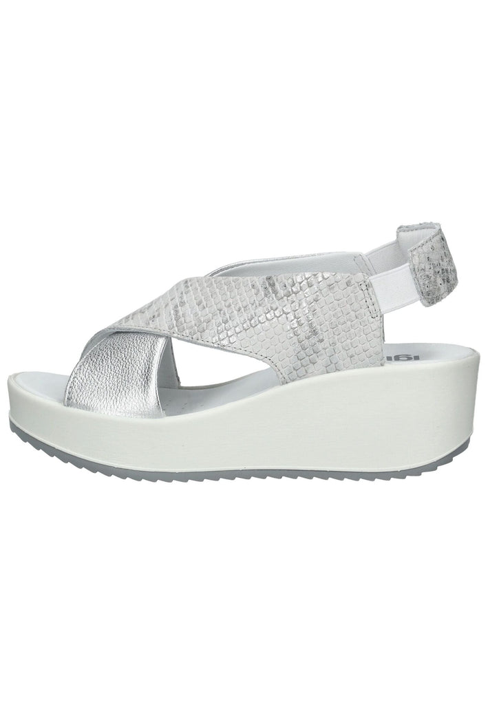 IGI&CO Sandalen Leder Weiß/Silber