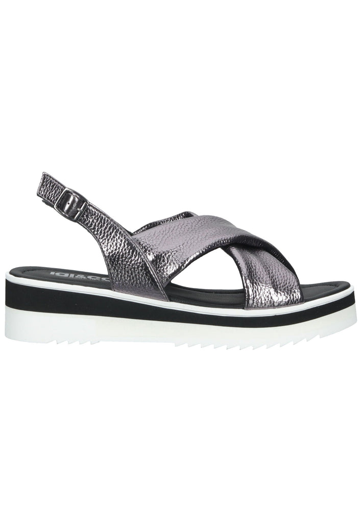 IGI&CO Sandalen Nappaleder Antrazit