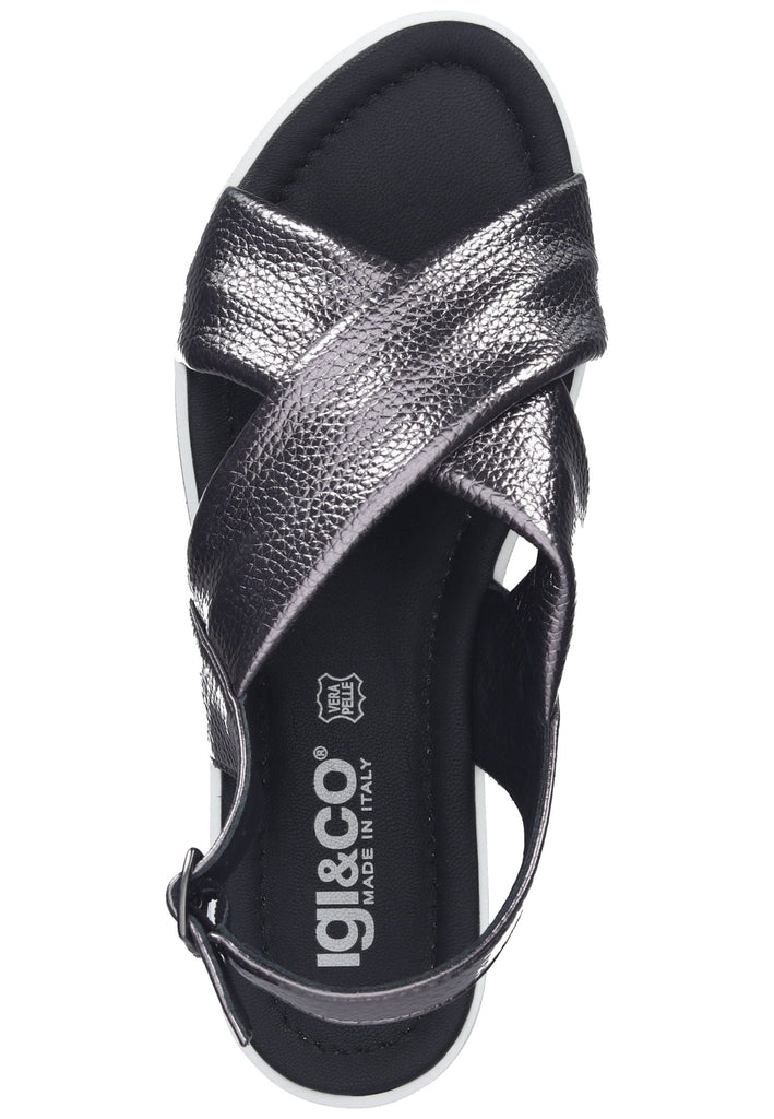 IGI&CO Sandalen Nappaleder Antrazit