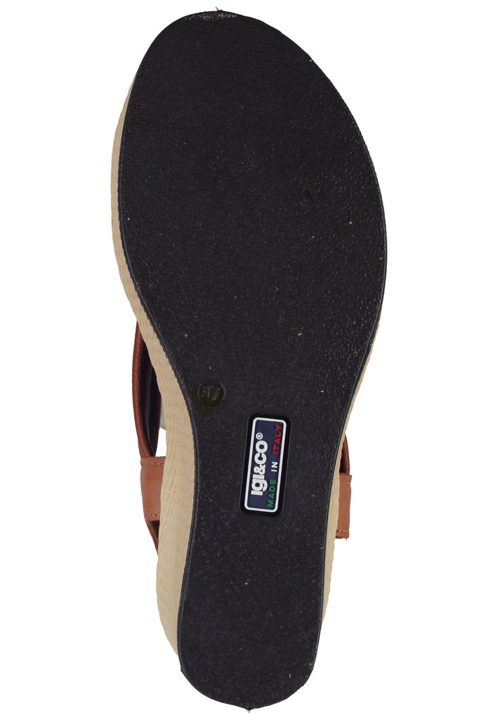 IGI&CO Sandalen Nappaleder Cognac