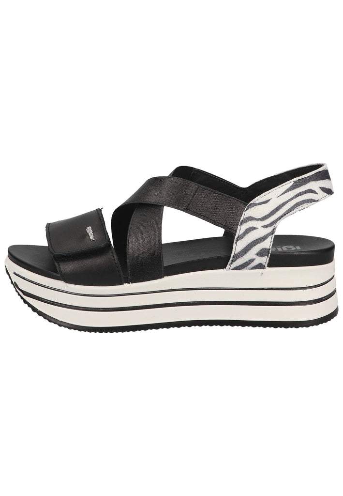 IGI&CO Sandalen Nappaleder Schwarz