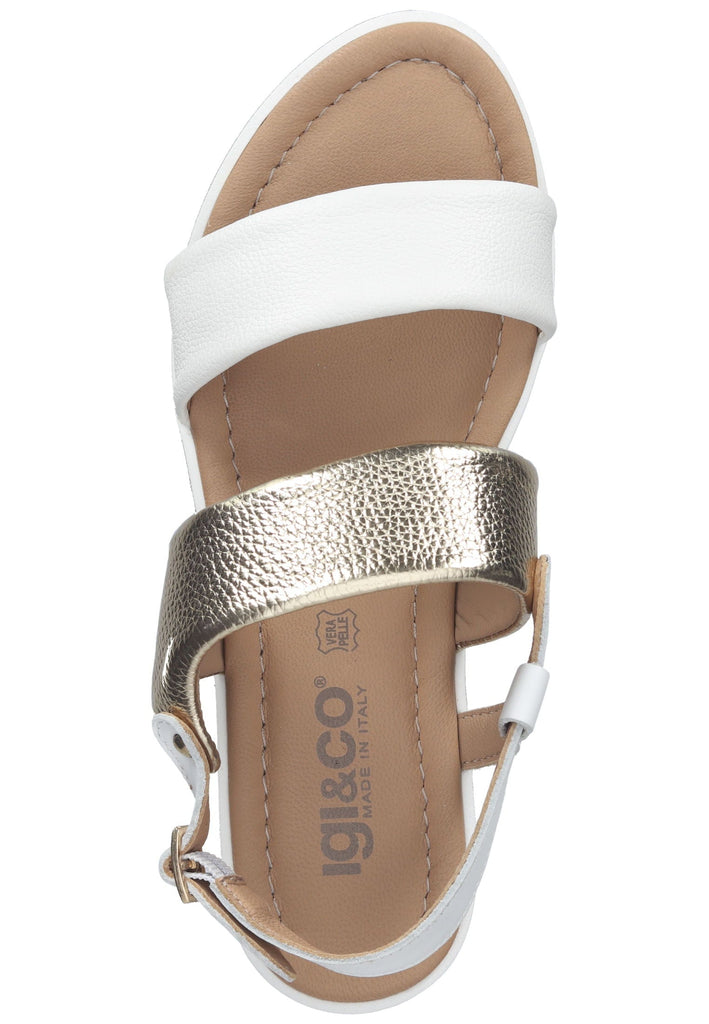 IGI&CO Sandalen Nappaleder Weiß