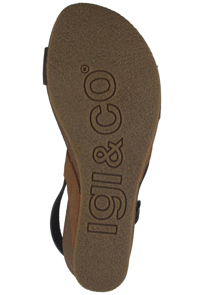 IGI&CO Sandalen Nubukleder Braun