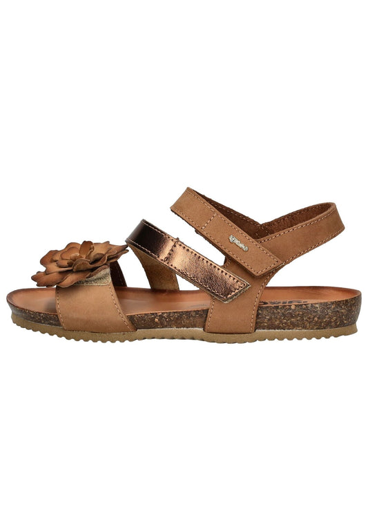 IGI&CO Sandalen Nubukleder Hellbraun