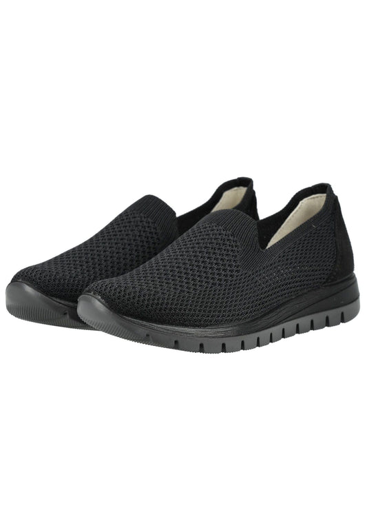 IGI&CO Slipper Textil Schwarz/Schwarz