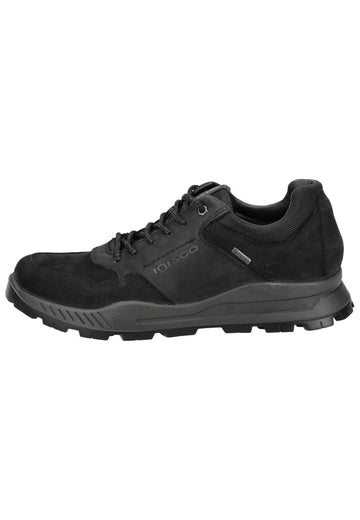 Sneaker IGI&CO Sneaker Nubukleder/Textil Schwarz