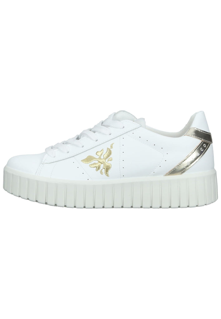 IGI&CO Sneaker Leder Weiß/Gold