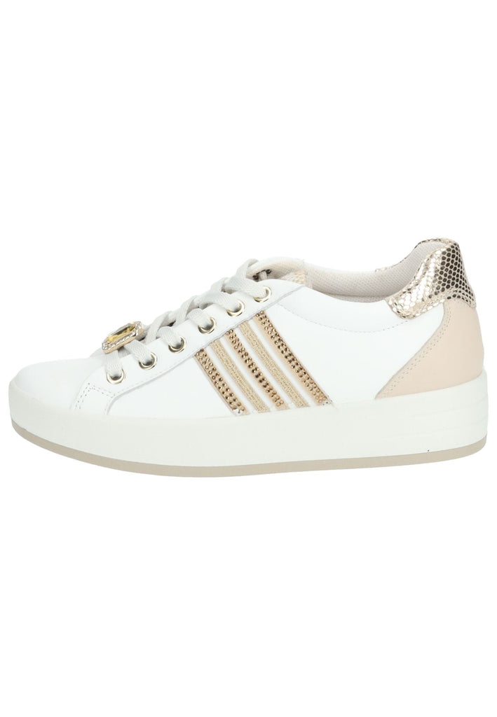 IGI&CO Sneaker Nappaleder Weiß/Beige