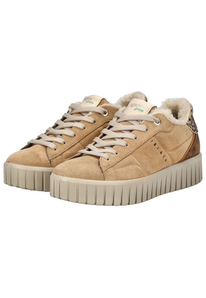 IGI&CO Sneaker Veloursleder/Textil Caramel Warmfutter