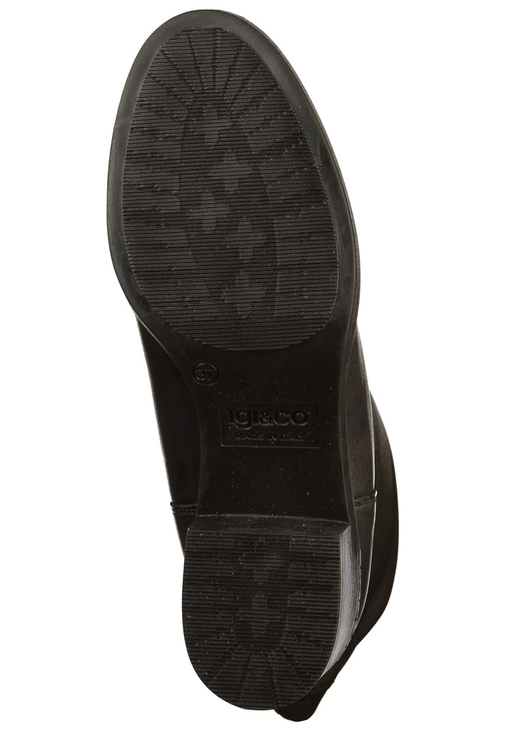 IGI&CO Stiefel Leder/Textil Schwarz