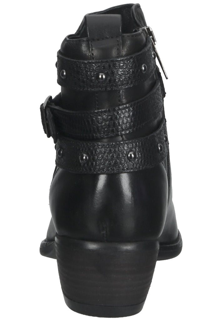 IGI&CO Stiefel Lederimitat Schwarz