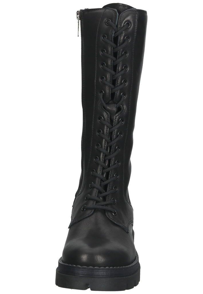 IGI&CO Stiefel Lederimitat Schwarz