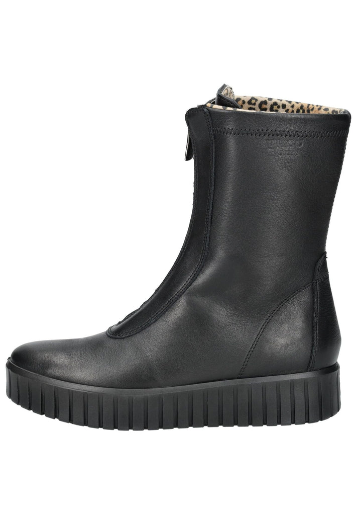 IGI&CO Stiefel Nappaleder Schwarz
