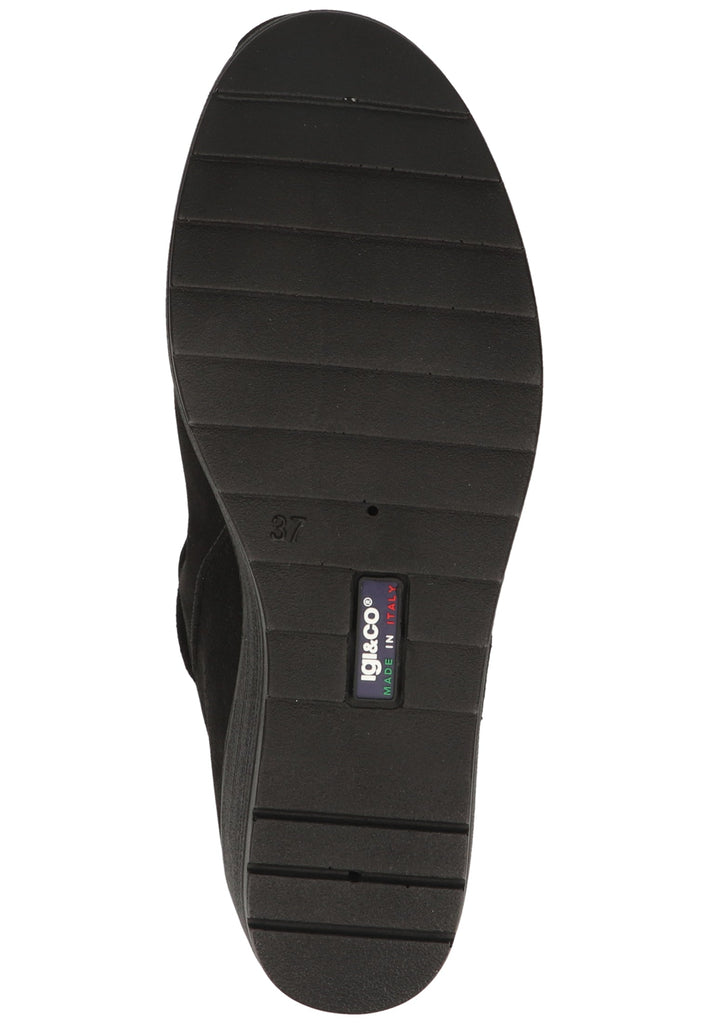 IGI&CO Stiefelette Leder Schwarz