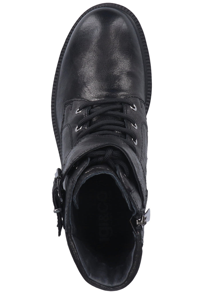 IGI&CO Stiefelette Leder Schwarz