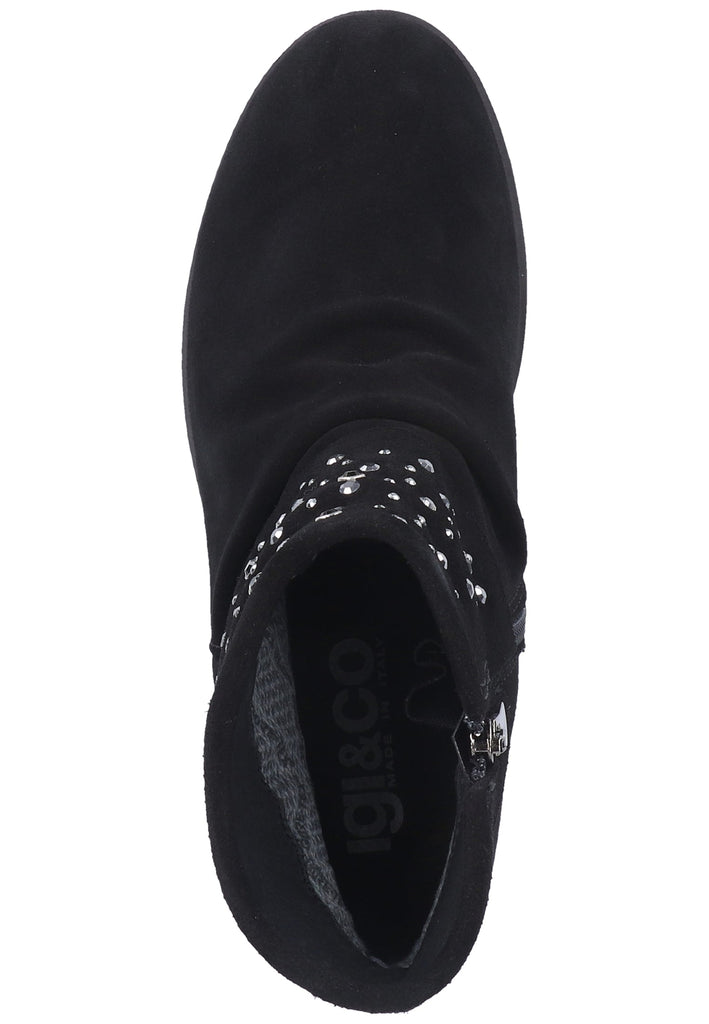 IGI&CO Stiefelette Leder Schwarz