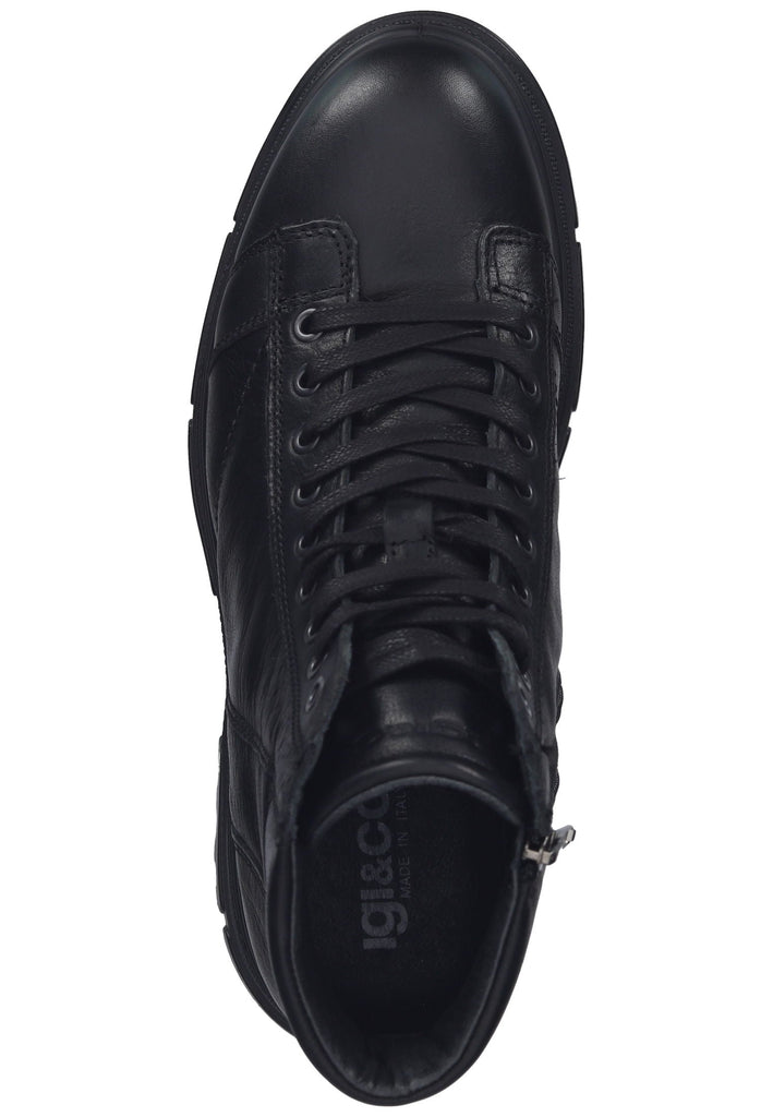 IGI&CO Stiefelette Leder Schwarz