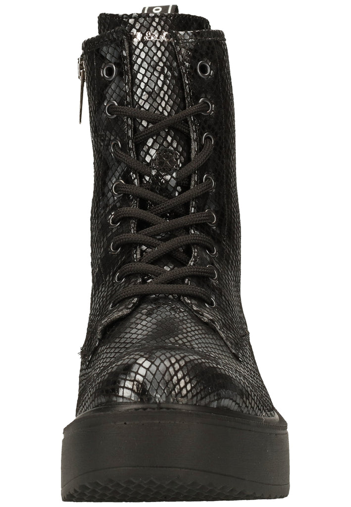 IGI&CO Stiefelette Leder Schwarz/Grau