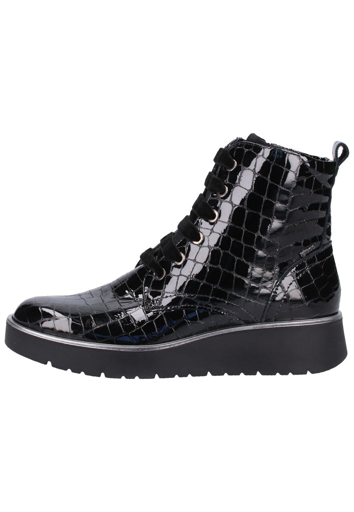 IGI&CO Stiefelette Leder Schwarz Lack