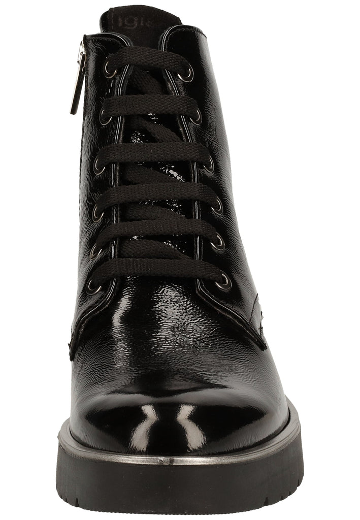 IGI&CO Stiefelette Leder Schwarz Lack