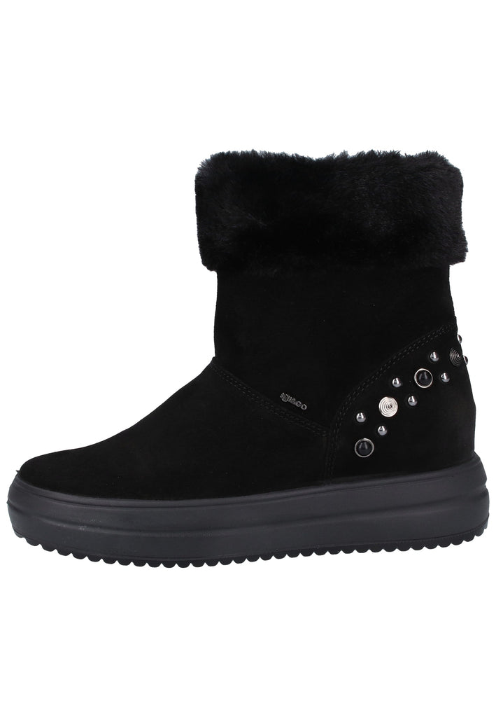 IGI&CO Stiefelette Leder Schwarz Warmfutter