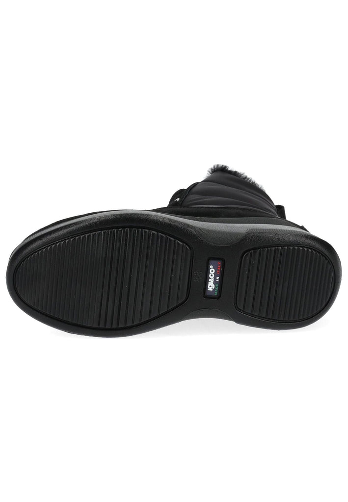 IGI&CO Stiefelette Leder Schwarz Warmfutter