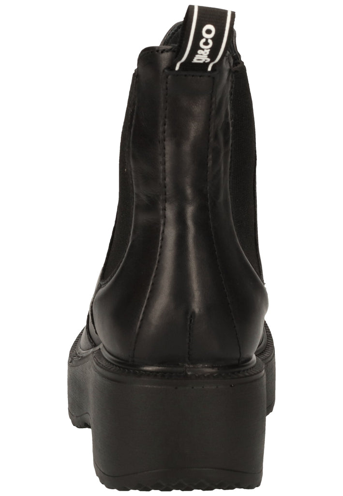 IGI&CO Stiefelette Leder/Synthetik Schwarz