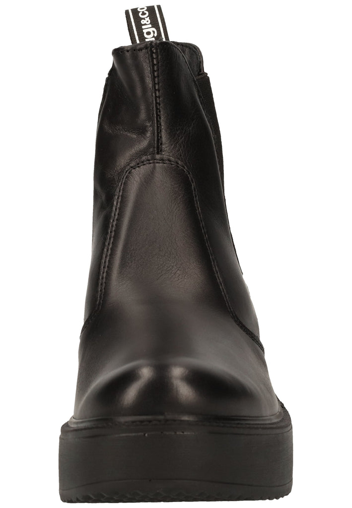 IGI&CO Stiefelette Leder/Synthetik Schwarz
