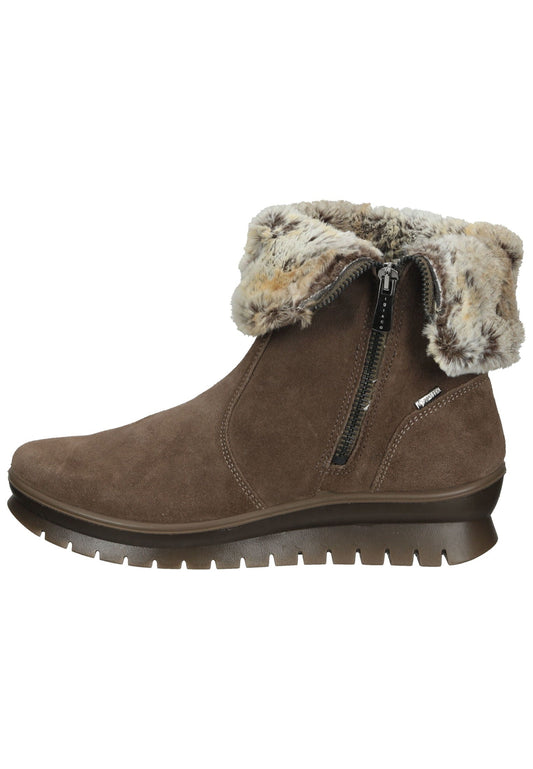 IGI&CO Stiefelette Leder/Textil Braun Warmfutter