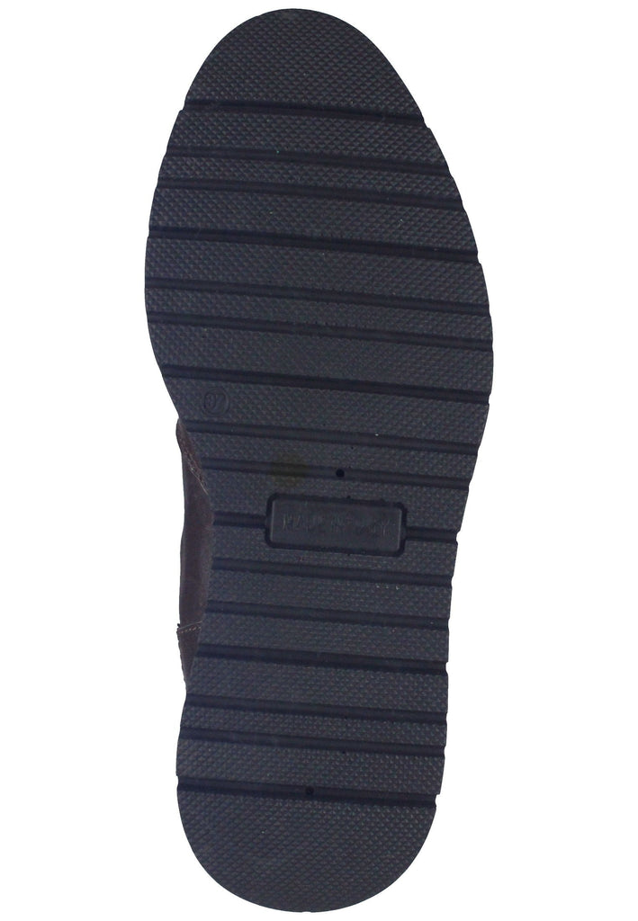 IGI&CO Stiefelette Leder/Textil Dunkelbraun