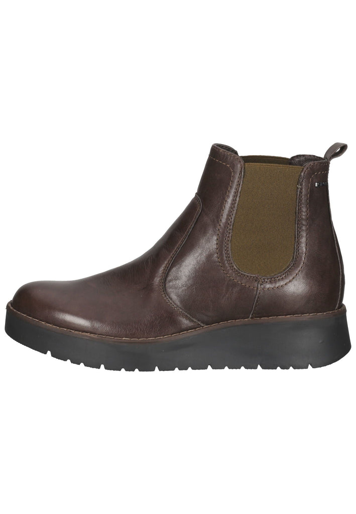 IGI&CO Stiefelette Leder/Textil Dunkelbraun