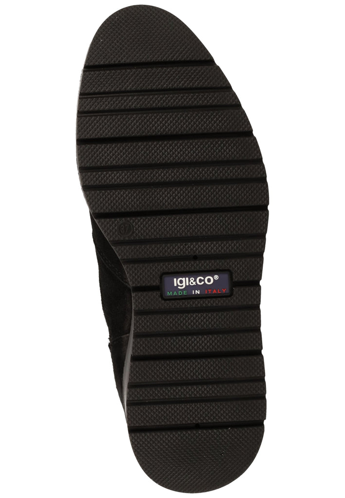 IGI&CO Stiefelette Leder/Textil Schwarz