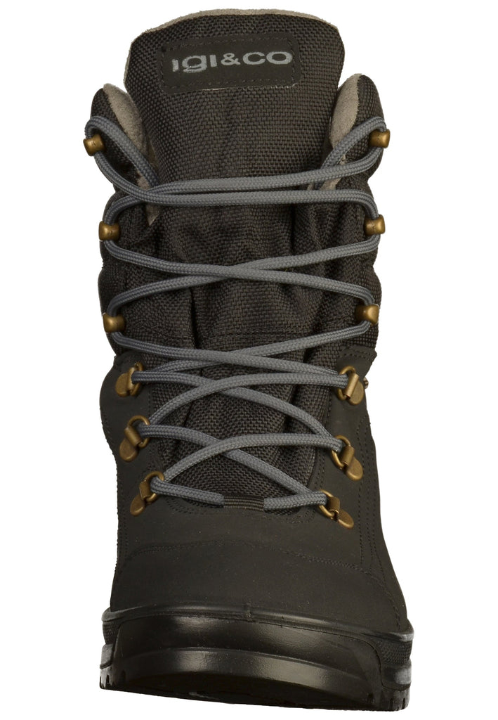 IGI&CO Stiefelette Leder/Textil Schwarz