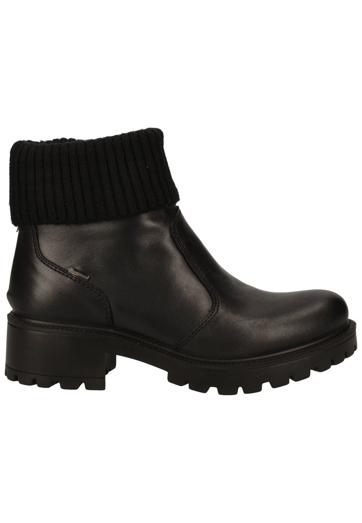 IGI&CO Stiefelette Leder/Textil Schwarz