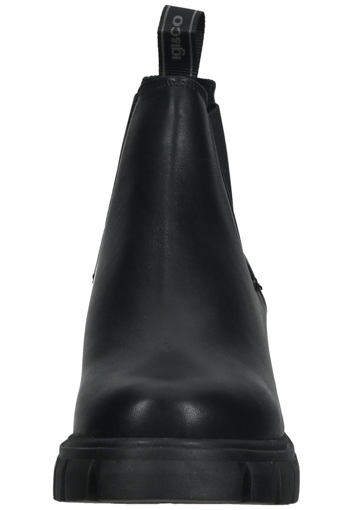 IGI&CO Stiefelette Leder/Textil Schwarz