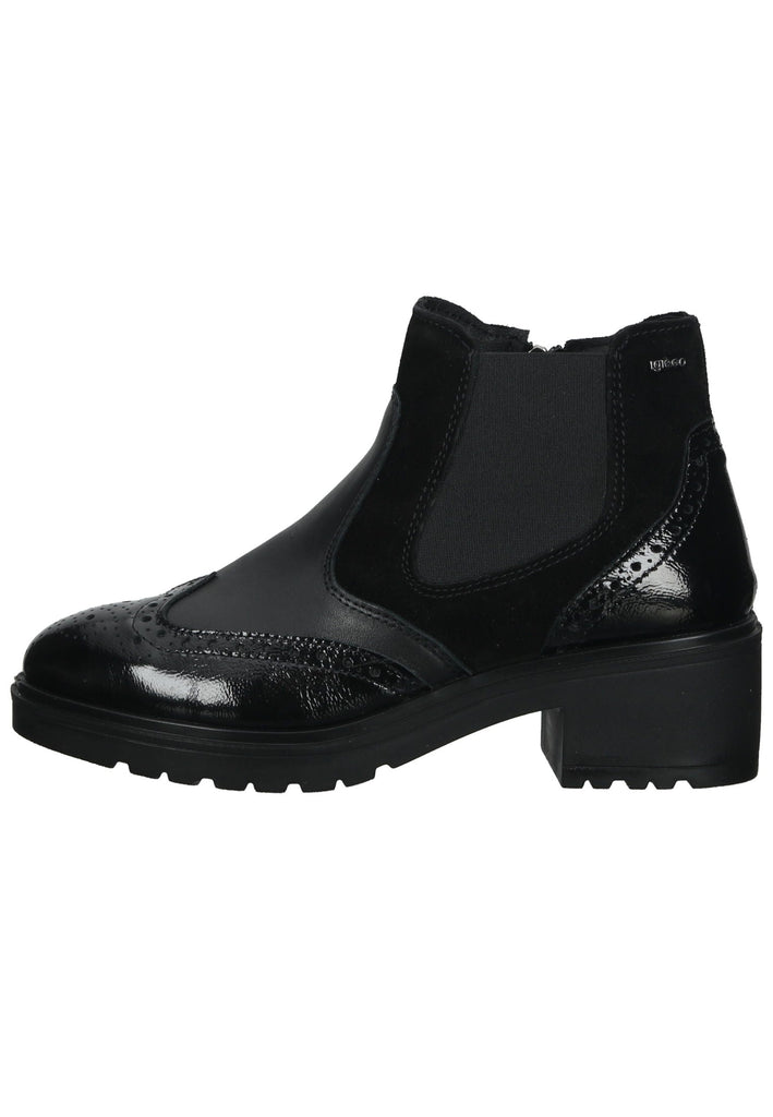 IGI&CO Stiefelette Leder/Textil Schwarz