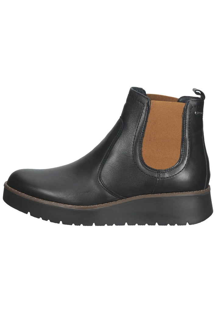 IGI&CO Stiefelette Leder/Textil Schwarz/Braun