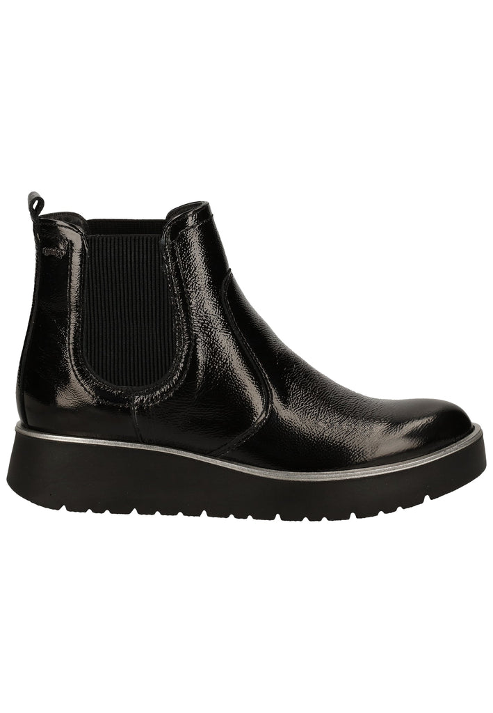 IGI&CO Stiefelette Leder/Textil Schwarz Lack