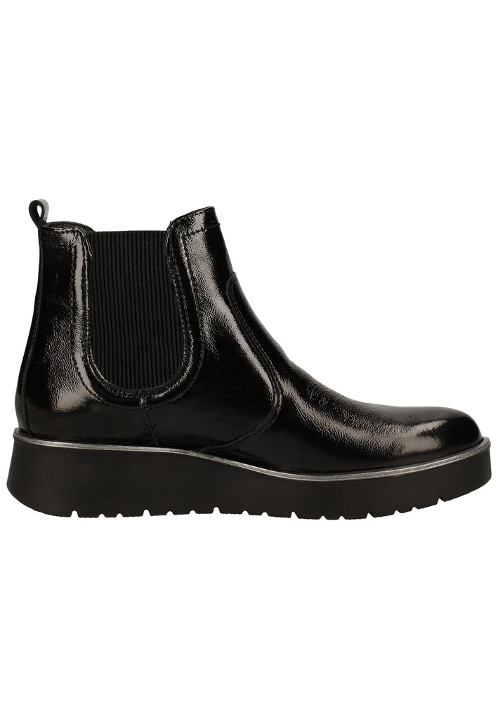 IGI&CO Stiefelette Leder/Textil Schwarz Lack