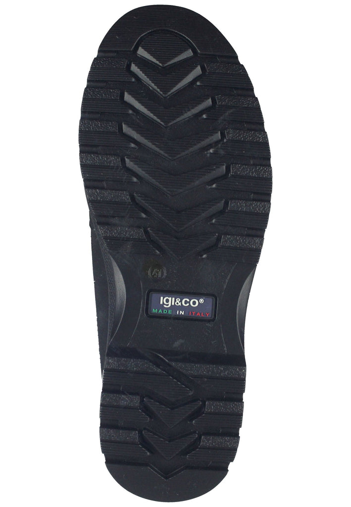 IGI&CO Stiefelette Leder/Textil Schwarz Warmfutter