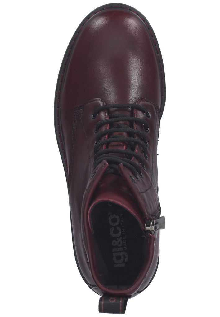 IGI&CO Stiefelette Lederimitat Bordeaux
