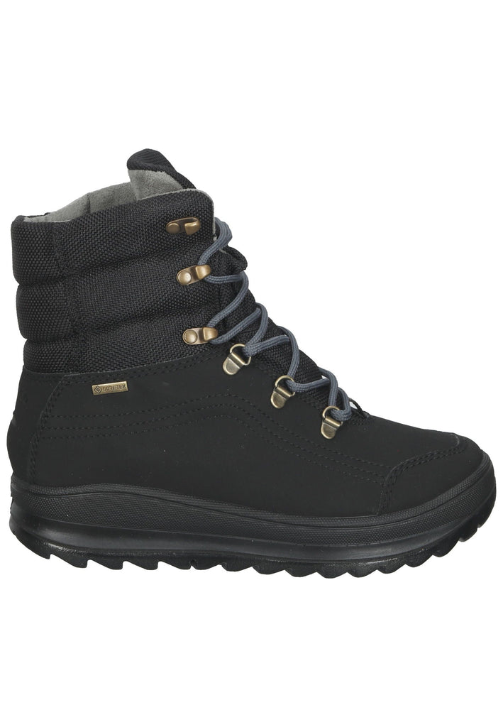 IGI&CO Stiefelette Lederimitat Schwarz Warmfutter