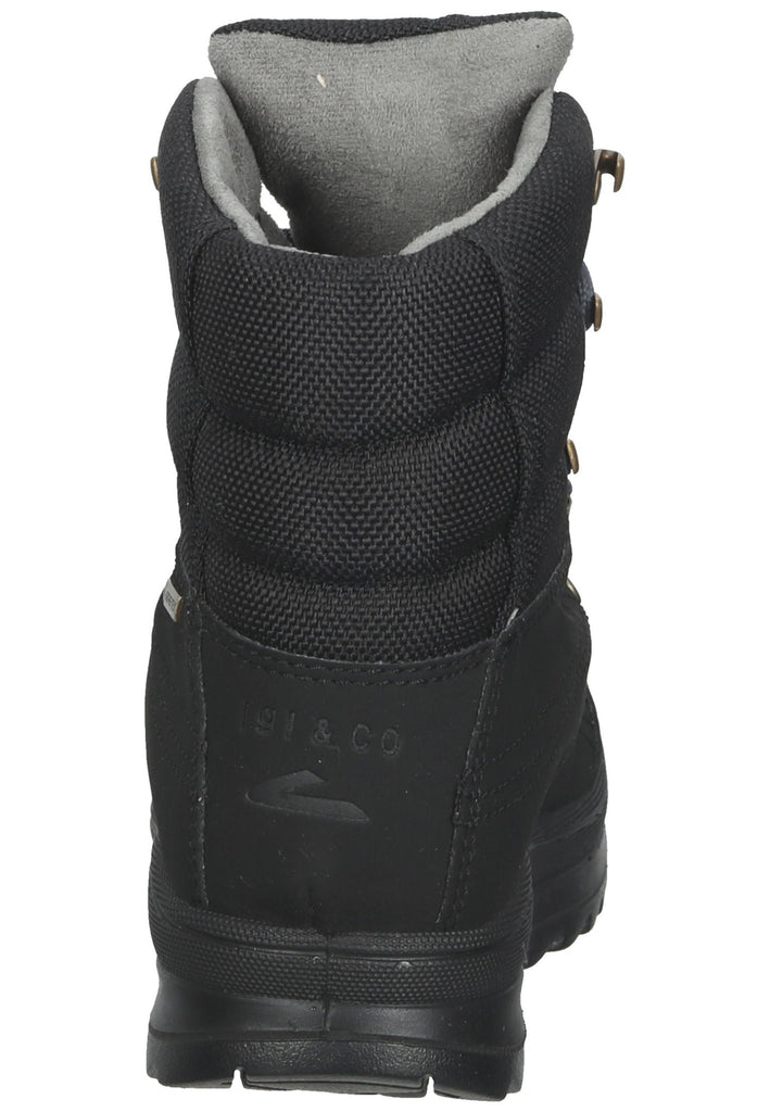 IGI&CO Stiefelette Lederimitat Schwarz Warmfutter