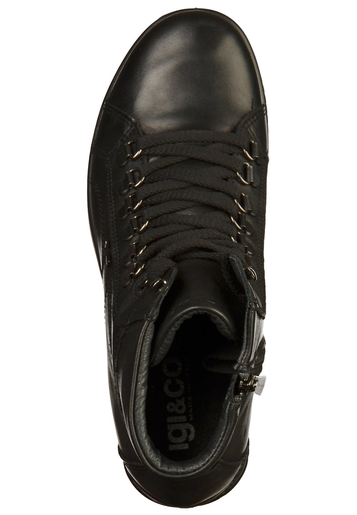 IGI&CO Stiefelette Nappaleder Schwarz