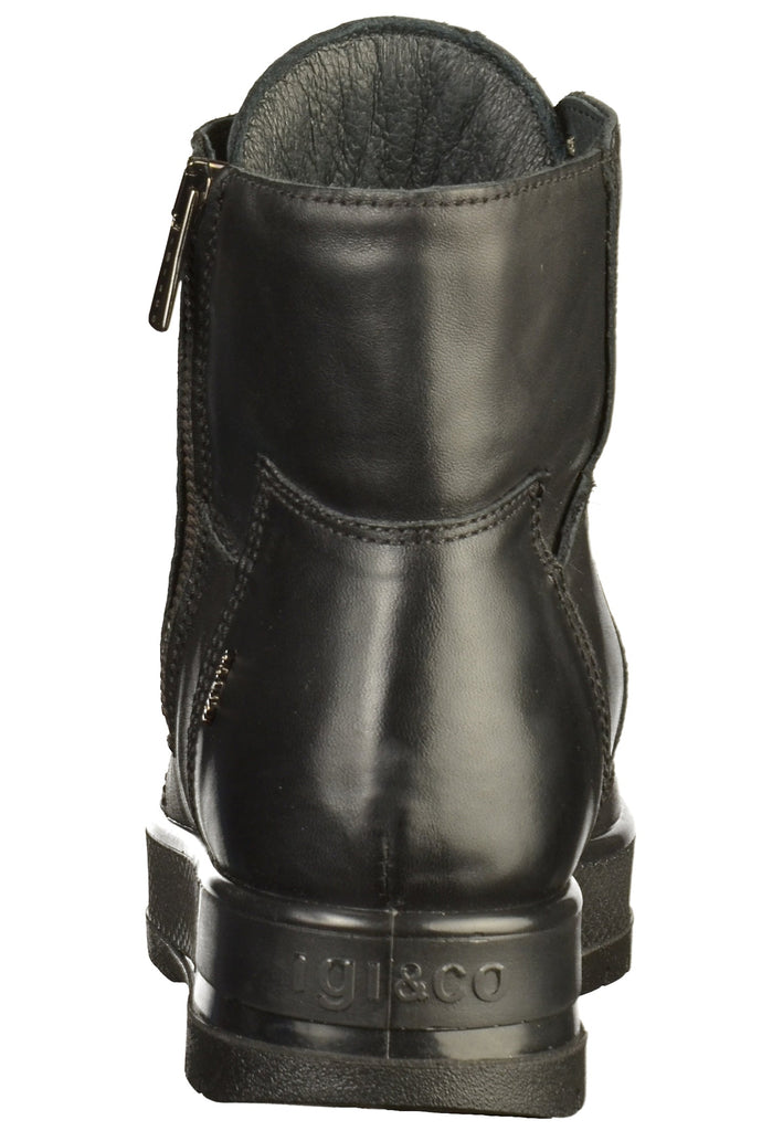 IGI&CO Stiefelette Nappaleder Schwarz