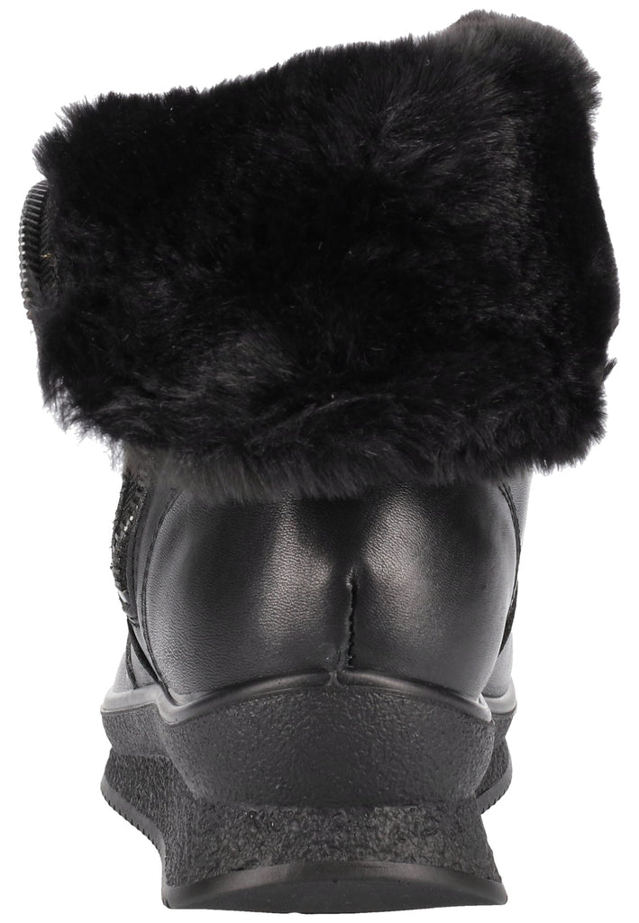 IGI&CO Stiefelette Nappaleder Schwarz